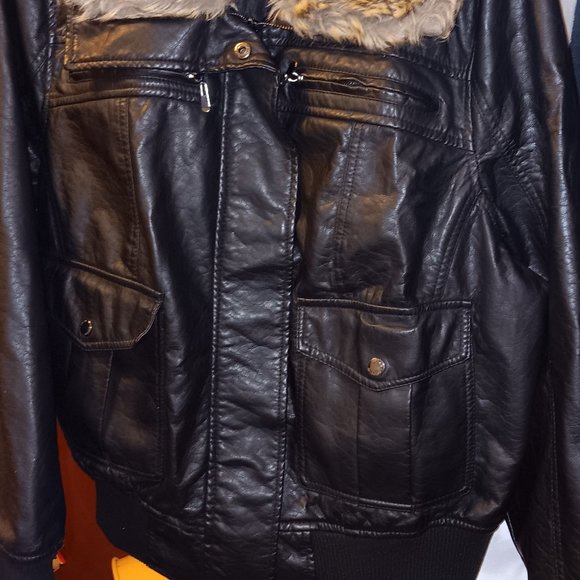 Leather coat by lane Crawford - Picture 2 of 5